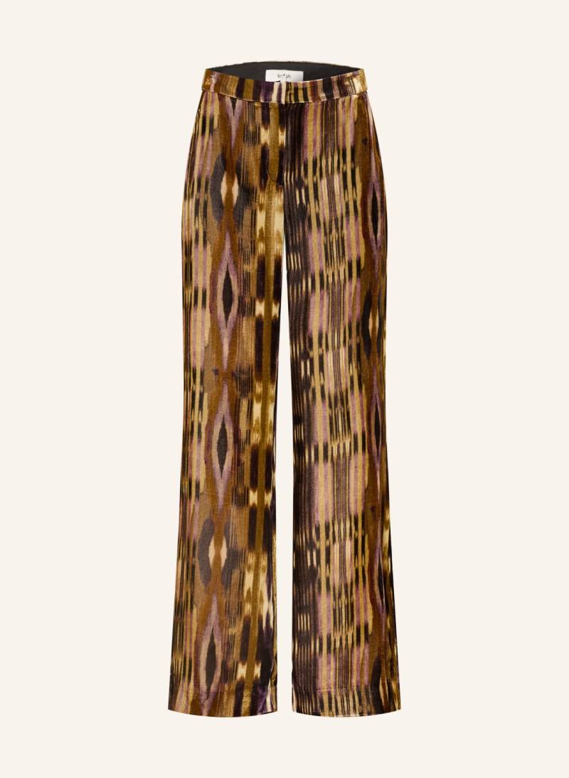 Ba&Sh Marlenehose Velvo Aus Samt gruen von BA&SH