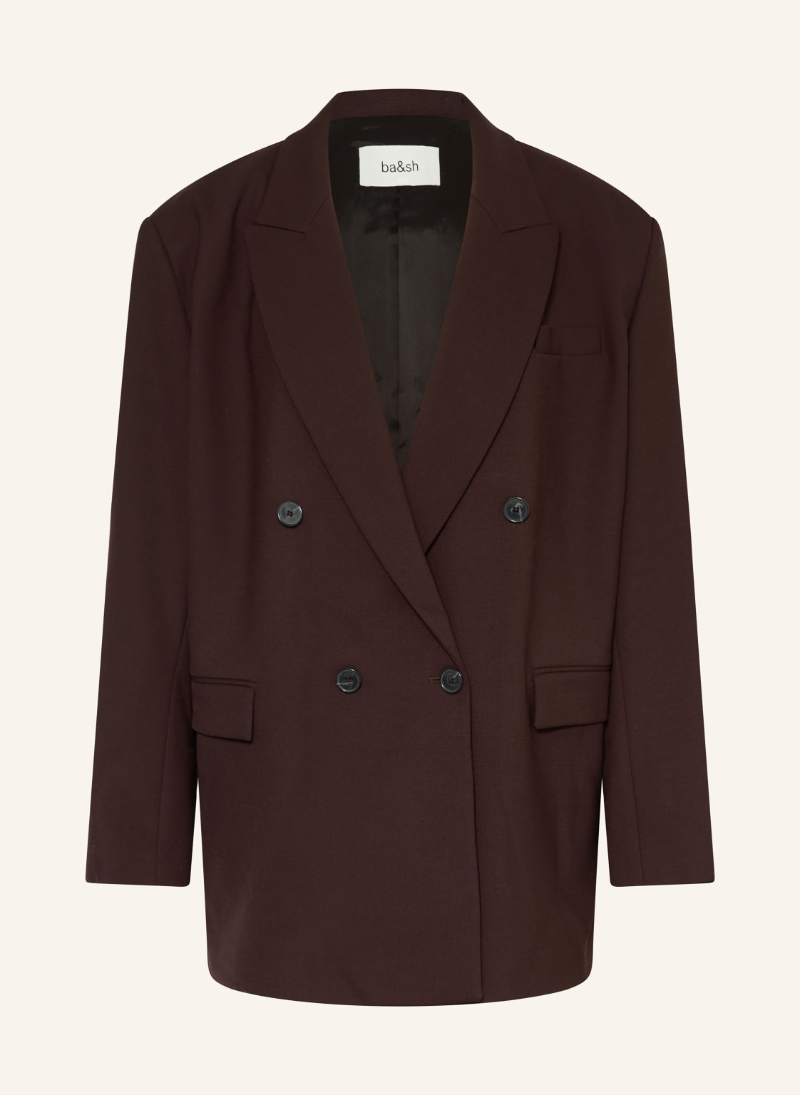 Ba&Sh Oversized-Blazer Kimber braun von BA&SH