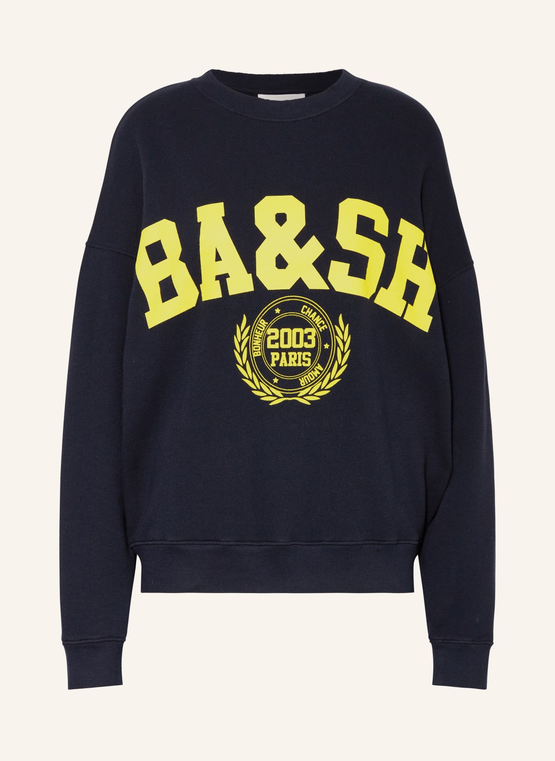 Ba&Sh Oversized-Sweatshirt Benjamin blau von BA&SH