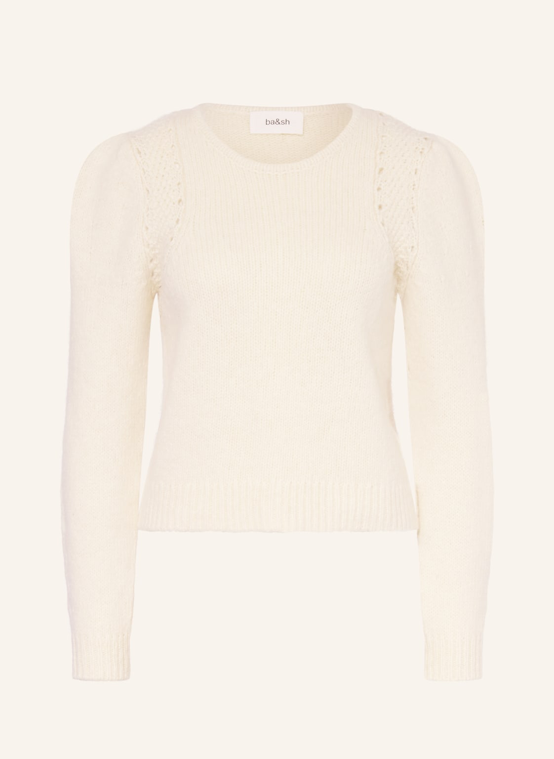 Ba&Sh Pullover Belma weiss von BA&SH