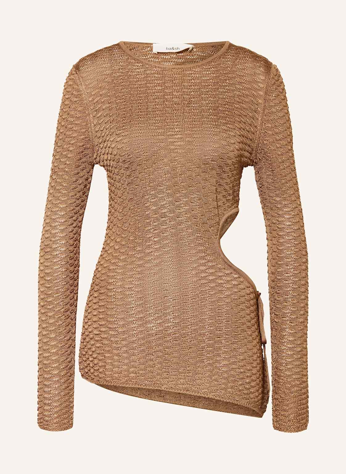 Ba&Sh Pullover Drac Mit Cut-Out braun Ba&Sh Pullover Drac Mit Cut-Out braun von BA&SH