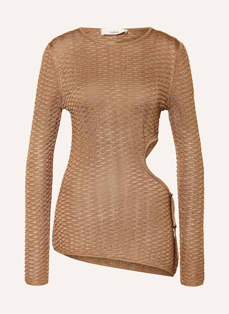Ba&Sh Pullover Drac Mit Cut-Out braun von BA&SH