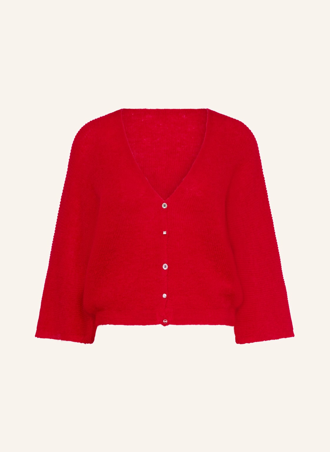 Ba&Sh Pullover Isaac Mit Mohair Und Schmucksteinen rot von BA&SH