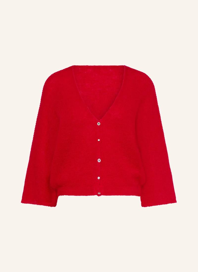 Ba&Sh Pullover Isaac Mit Mohair Und Schmucksteinen rot von BA&SH