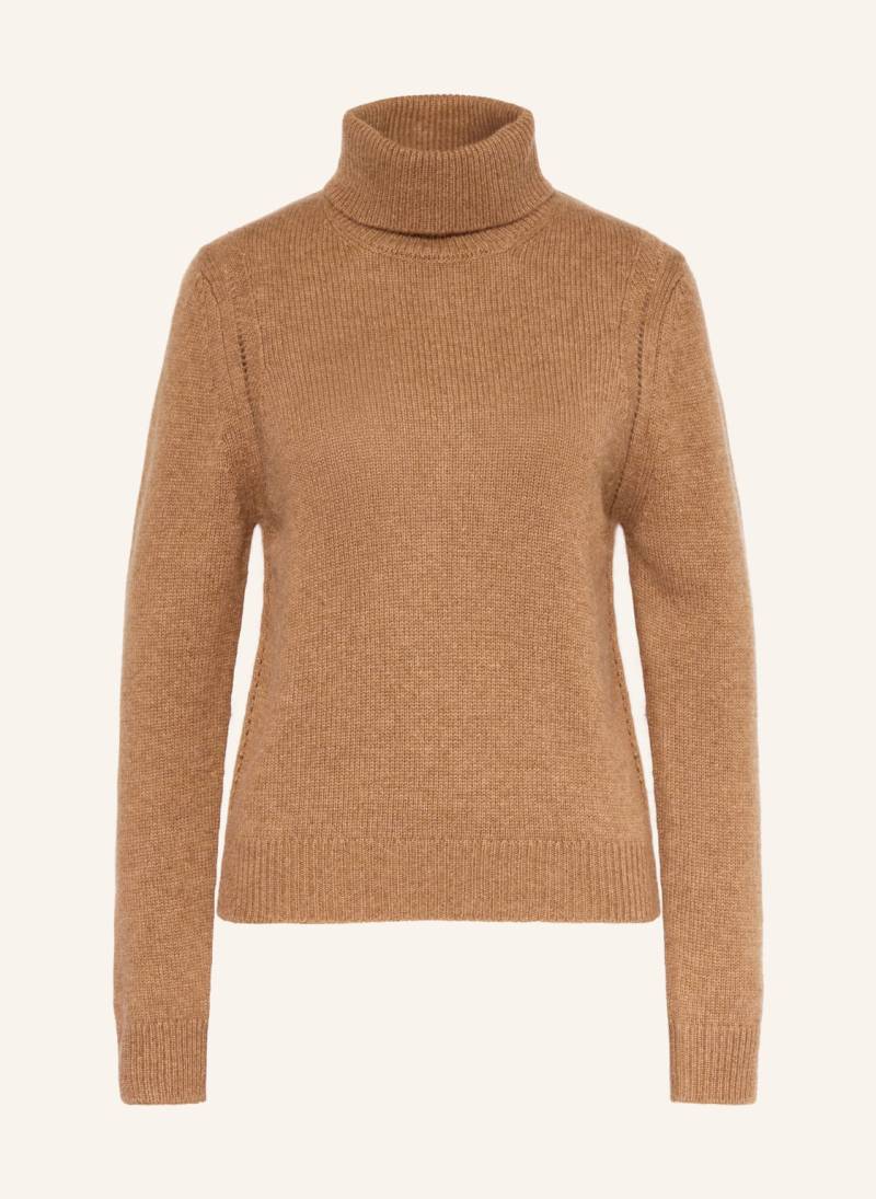 Ba&Sh Rollkragenpullover Chalie Aus Cashmere braun von BA&SH