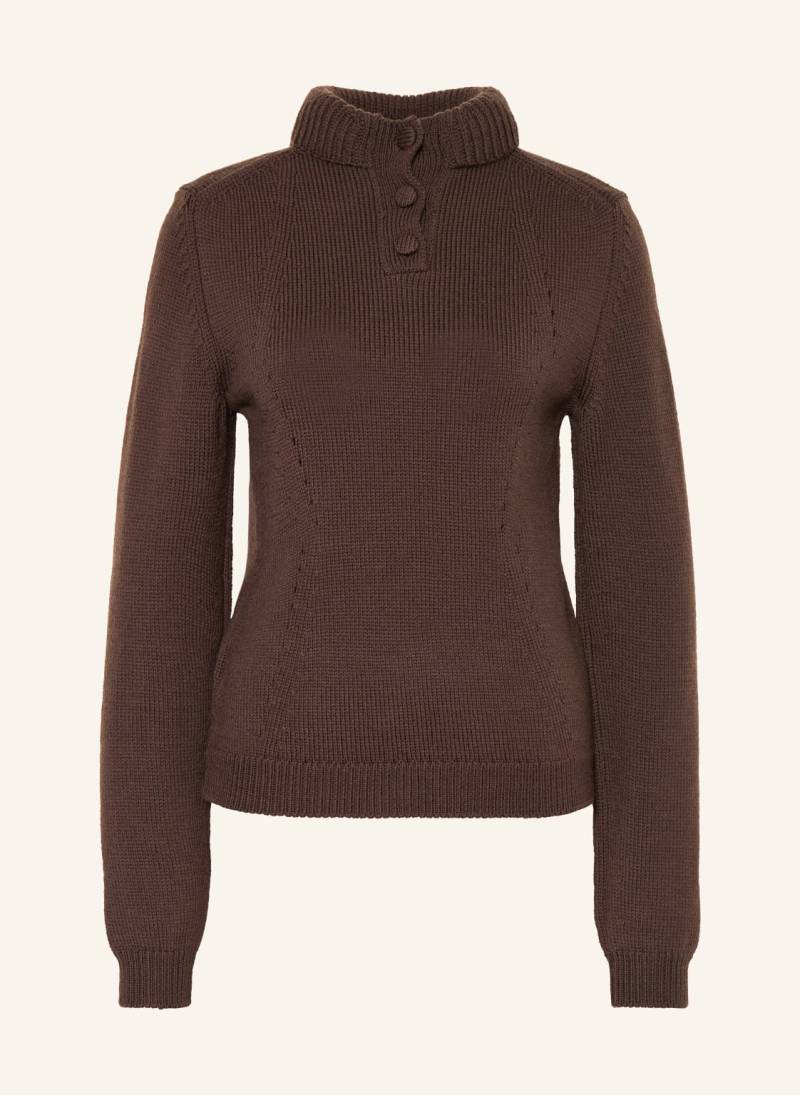 Ba&Sh Rollkragenpullover Ledy braun von BA&SH