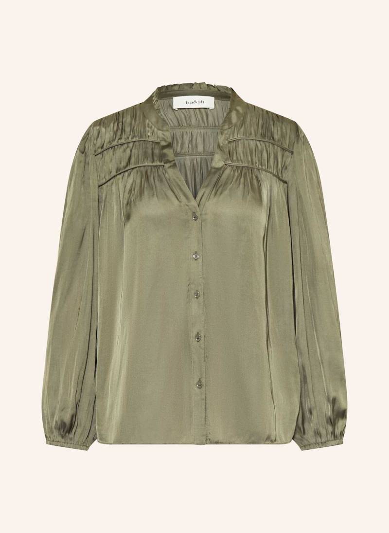 Ba&Sh Satinbluse Cessia gruen von BA&SH
