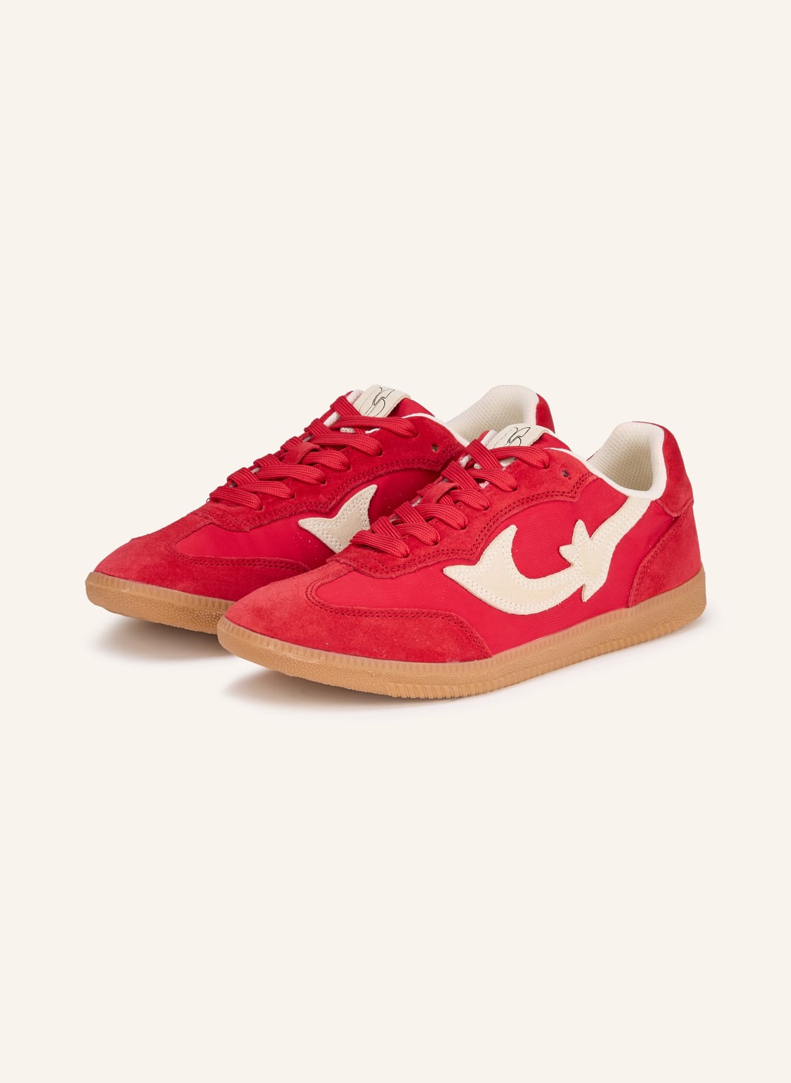 Ba&Sh Sneaker Crew rot von BA&SH