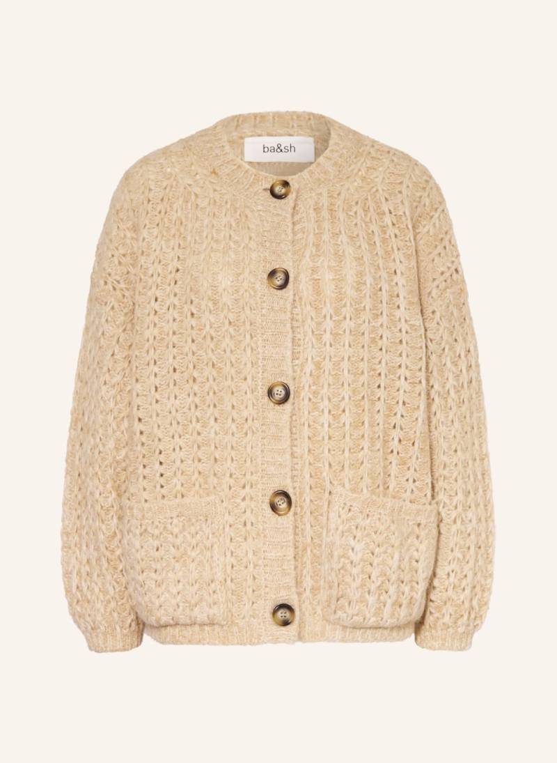 Ba&Sh Strickjacke Bosic Aus Alpaka beige von BA&SH