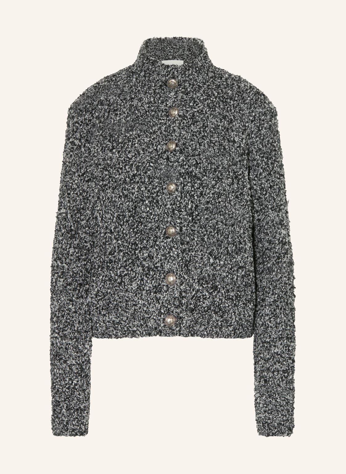 Ba&Sh Strickjacke Carla grau Ba&Sh Strickjacke Carla grau von BA&SH