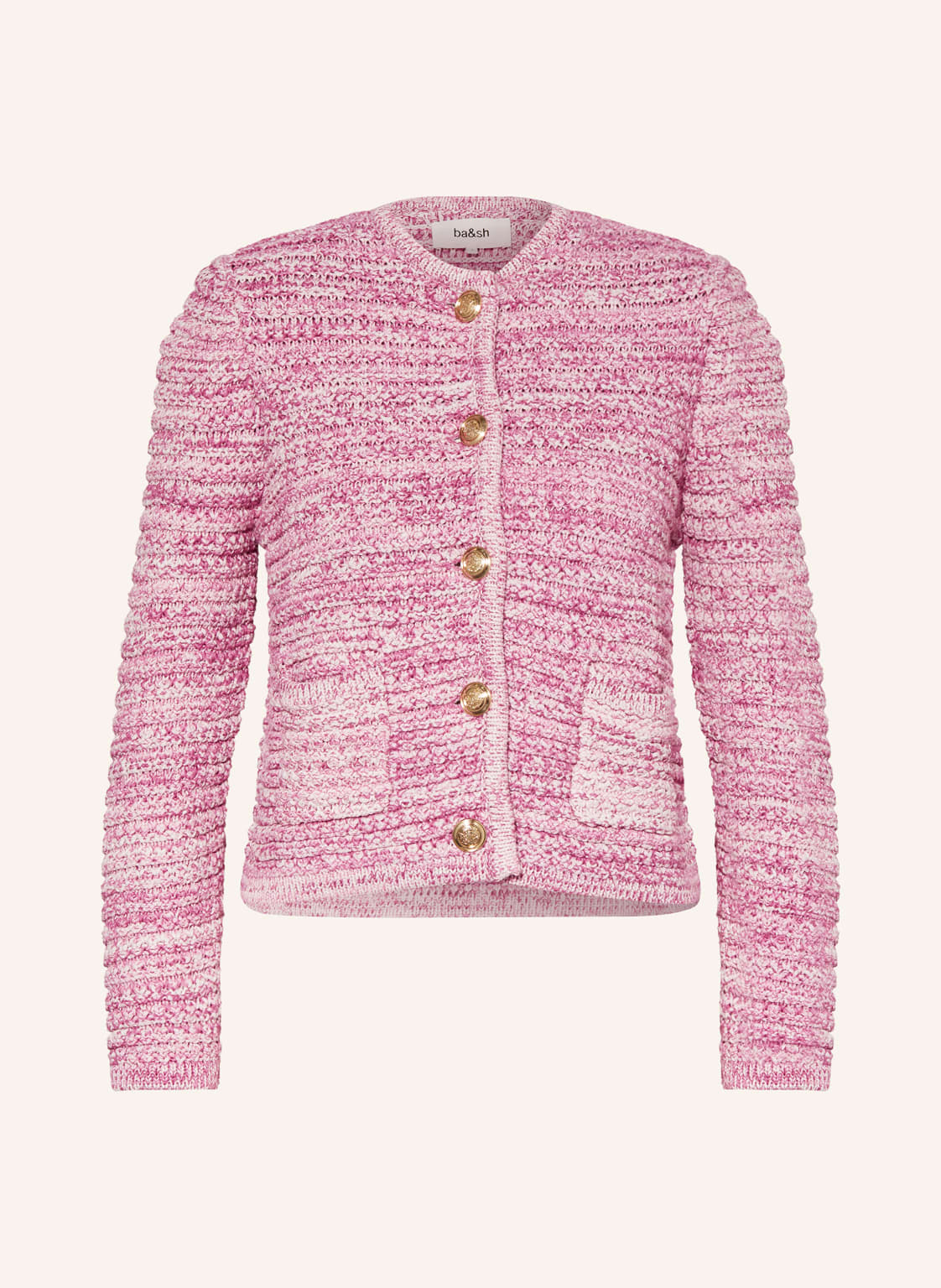 Ba&Sh Strickjacke Guspa rosa von BA&SH