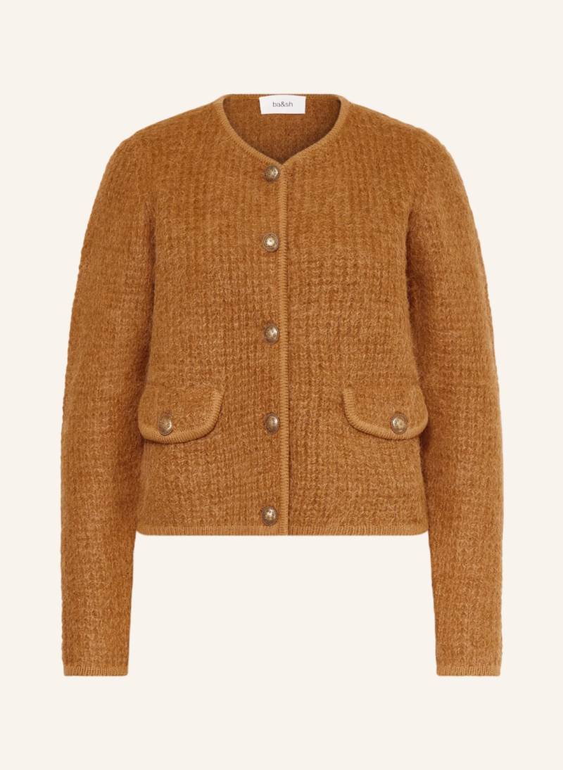 Ba&Sh Strickjacke Harry Mit Alpaka braun von BA&SH