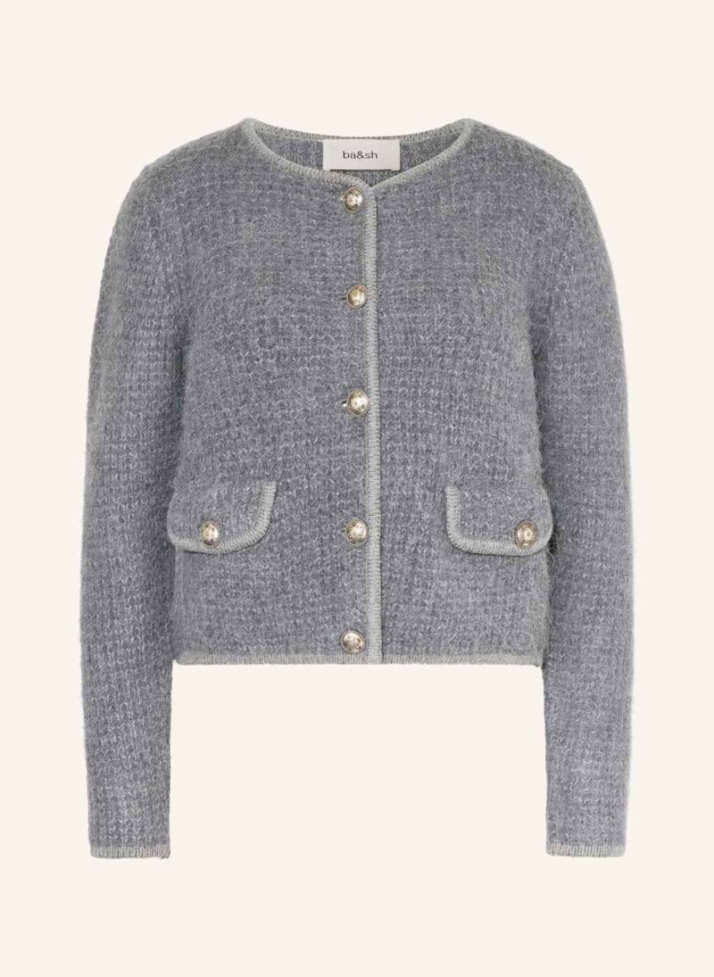 Ba&Sh Strickjacke Harry Mit Alpaka grau von BA&SH