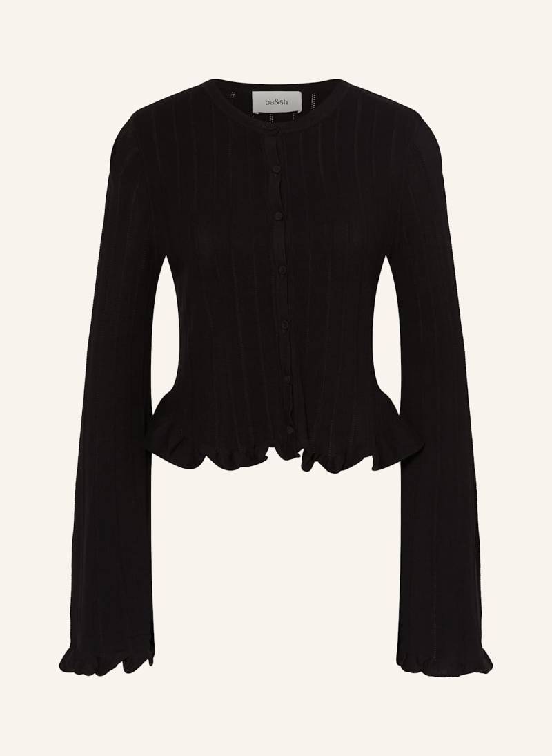Ba&Sh Strickjacke Vitis schwarz von BA&SH