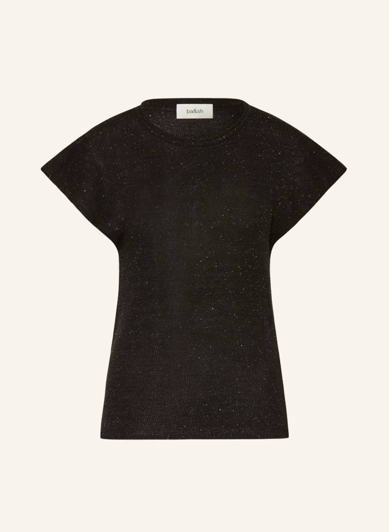 Ba&Sh Strickshirt Bichara Mit Pailletten schwarz von BA&SH