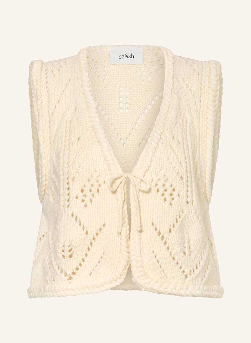 Ba&Sh Strickweste Giles weiss von BA&SH