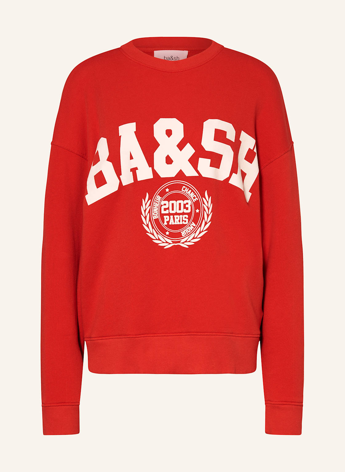 Ba&Sh Sweatshirt Benjamin rot von BA&SH