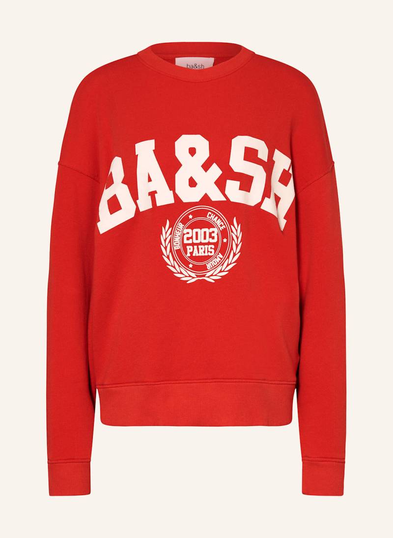 Ba&Sh Sweatshirt Benjamin rot von BA&SH