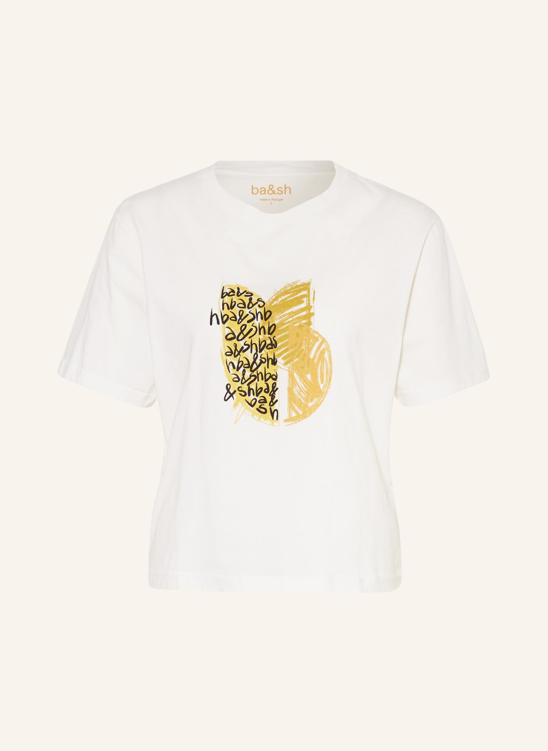 Ba&Sh T-Shirt Emine weiss von BA&SH