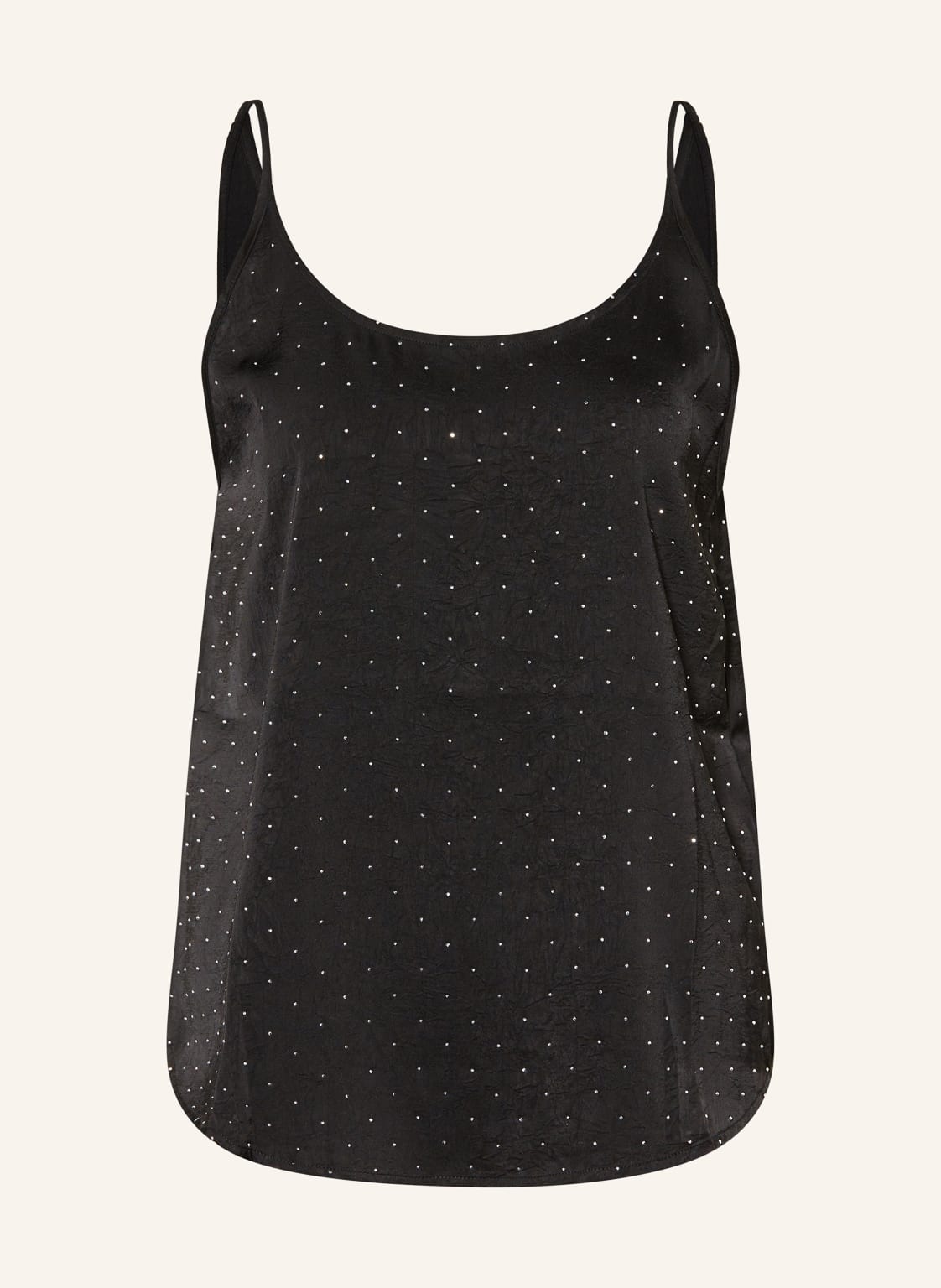 Ba&Sh Top Digue Mit Schmucksteinen schwarz von BA&SH