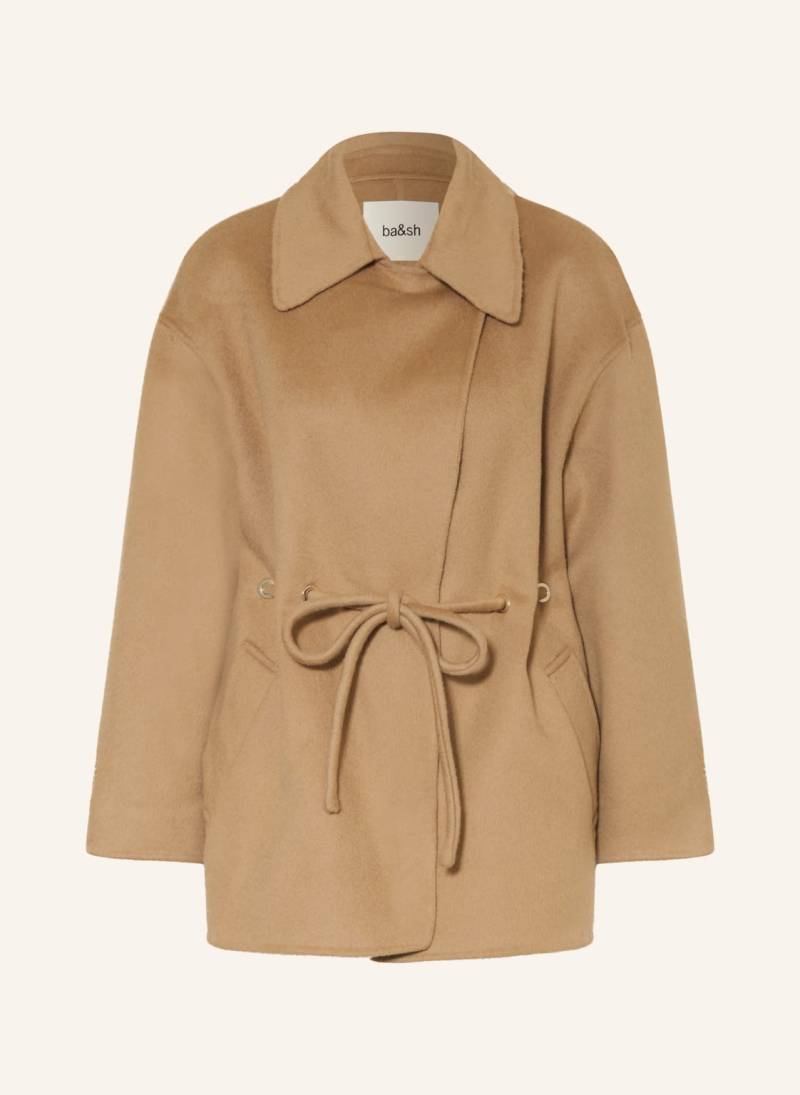 Ba&Sh Wollmantel Kam braun von BA&SH