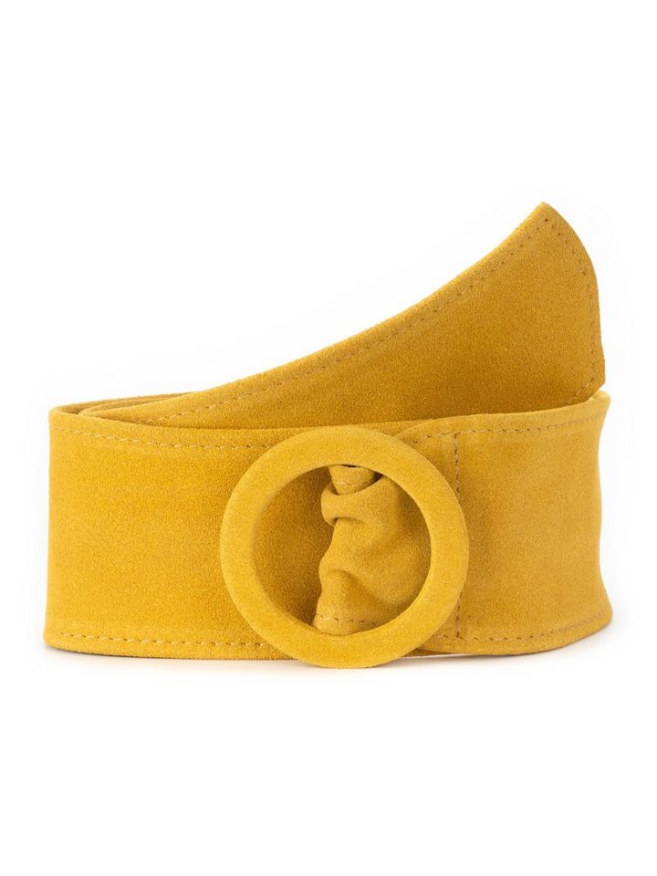 BA98-Cologne Taillengürtel aus weichem Velourleder von BA98-Cologne