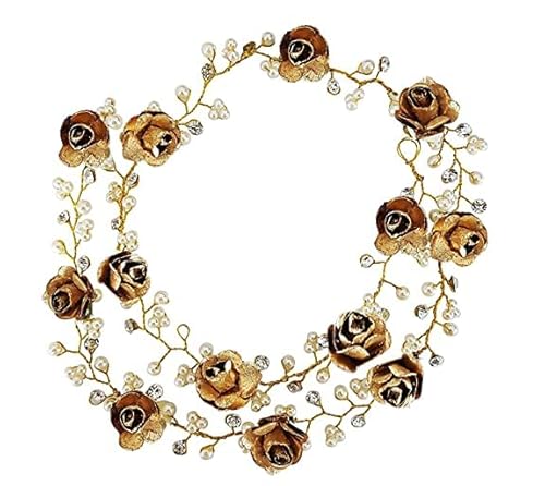 Baal Tiara für Frauen Krone Haarband Tiara Haarband Haarspange Loop 1 Stück 1 Stück (1 Stück), Stoff von BAAL