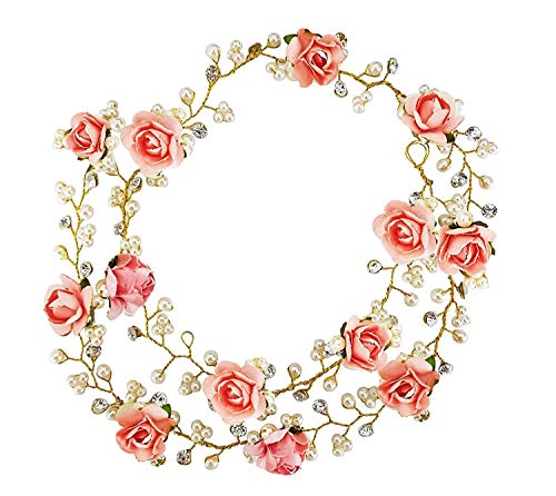 Baal Tiara für Frauen Krone Haarband Tiara Haarband Haarspange Loop 1 Stück Onesize Stoff Kristall von BAAL