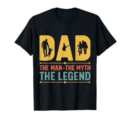 DAD: The Man, The Myth, The Legend T-Shirt DAD: The Man, The Myth, The Legend T-Shirt von BAALI