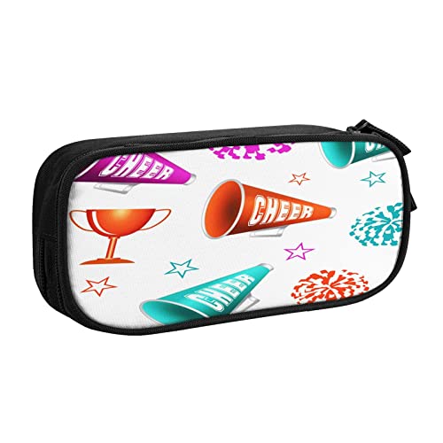 Federmäppchen Cheerleading Pompoms Cup Große Kapazität Federmäppchen Stifteetui Beutel Schreibtisch Organizer Federmäppchen für Jungen Mädchen, farbe, 5.0cm*10.5cm*20.5cm, federmäppchen von BAAROO