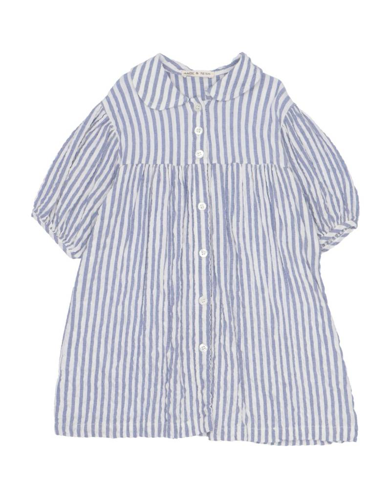 BABE & TESS Babykleid Kinder Taubenblau von BABE & TESS