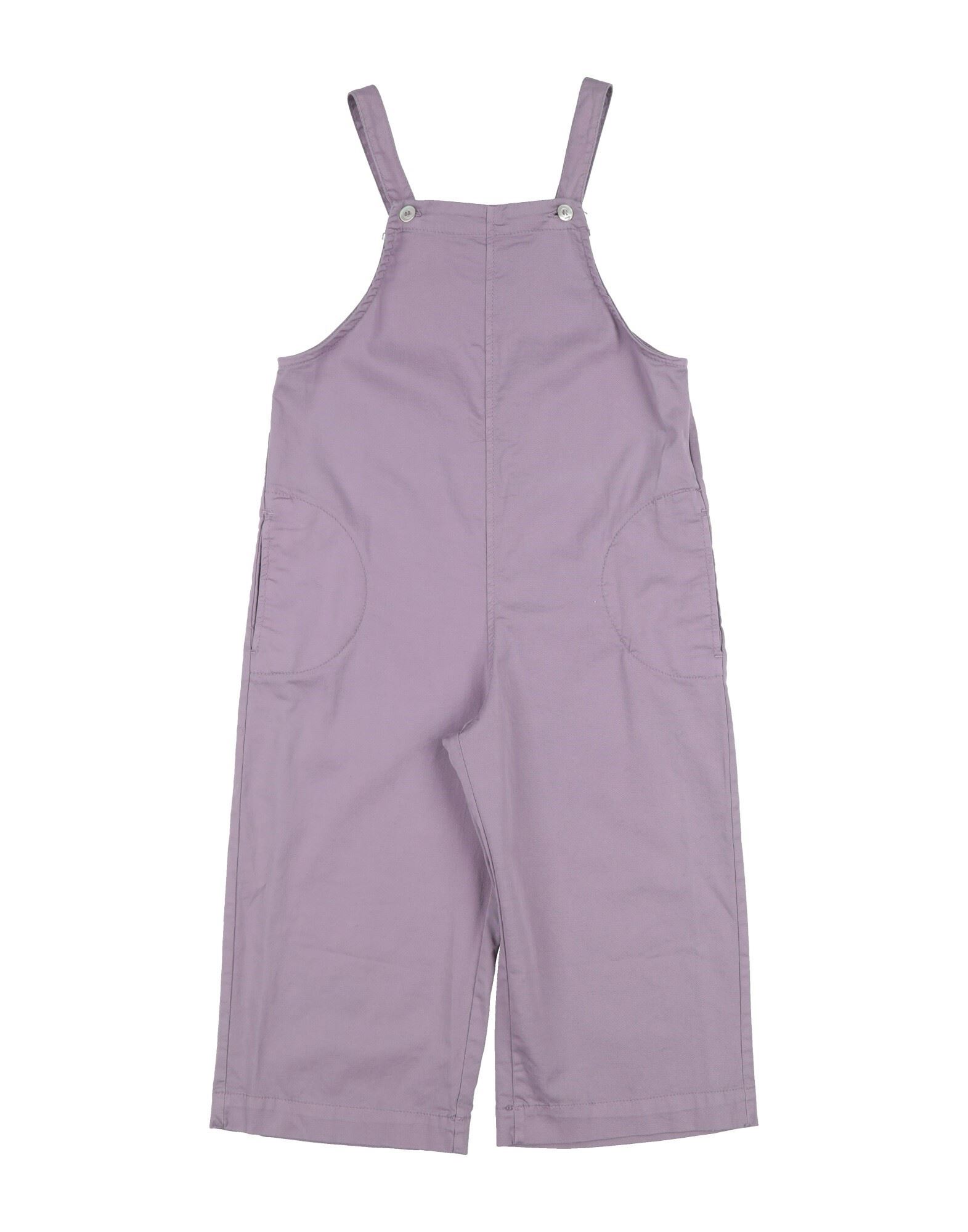 BABE & TESS Langer Overall Kinder Violett von BABE & TESS
