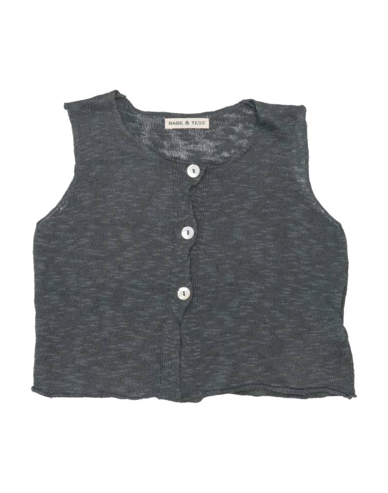 BABE & TESS Strickjacke Kinder Grau von BABE & TESS