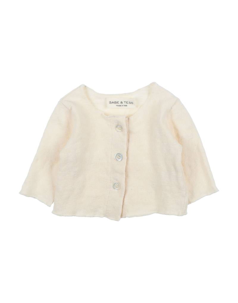 BABE & TESS Strickjacke Kinder Off white von BABE & TESS