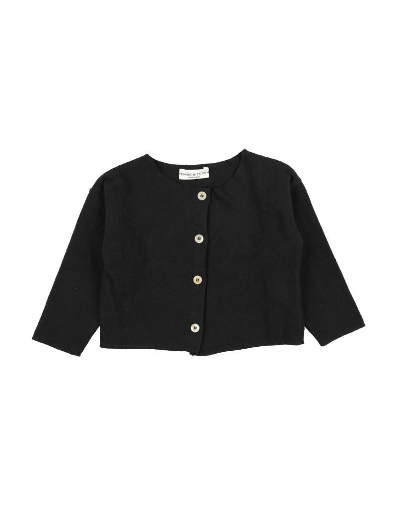 BABE & TESS Strickjacke Kinder Schwarz von BABE & TESS