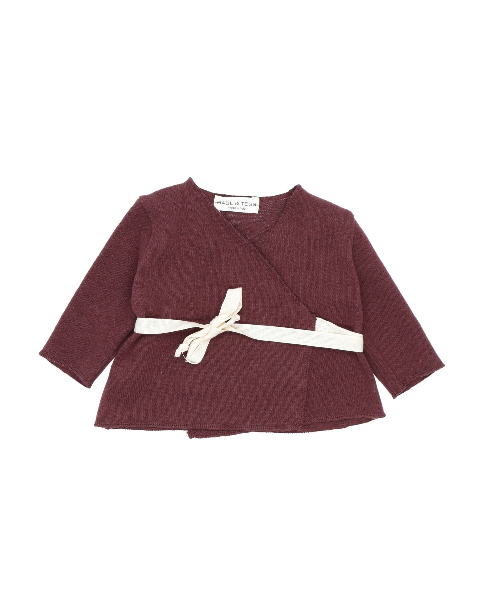 BABE & TESS Wickelpullover Kinder Bordeaux von BABE & TESS