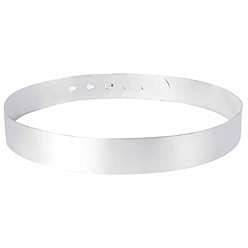 BABEYOND Damen Metall dekorativen Gürtel dünnen Gürtel elastischen Taille Strap für Kleider Gold M von BABEYOND