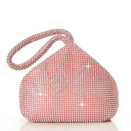 BABEYOND Handtasche Damen 1920s Strass Handtasche Abend Party Clutch Elegante Abschlussball Handtaschen Hochzeit Braut Zubehör von BABEYOND