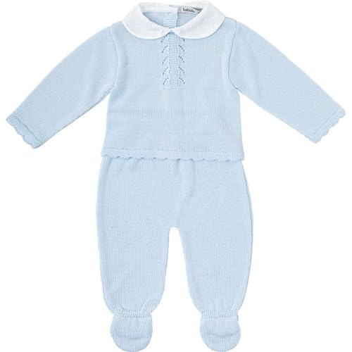 BABIDU Uni Baby Conjunto para Bebé Con Camiseta de Manga Larga Y Polaina A Juego Set, Himmelblau, 3 Meses BABIDU Uni Baby Conjunto para Bebé Con Camiseta de Manga Larga Y Polaina A Juego Set, Himmelblau, 3 Meses von BABIDU