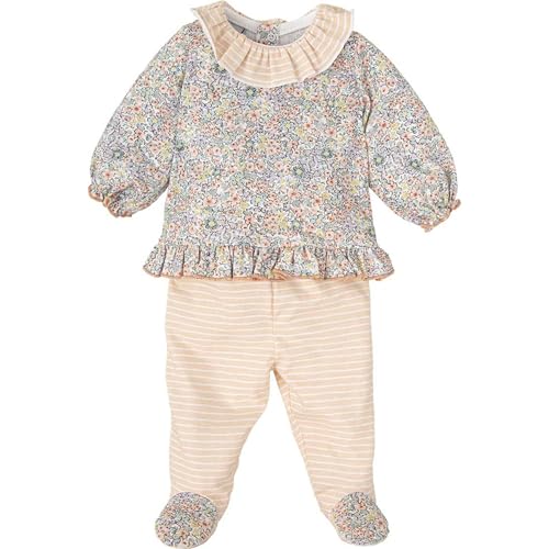 BABIDU Uni Baby Conjunto para Bebé Niña Con Camiseta Manga Larga Estampada de Flores Y Volante Set, Einfarbig, 0 Monate BABIDU Uni Baby Conjunto para Bebé Niña Con Camiseta Manga Larga Estampada de Flores Y Volante Set, Einfarbig, 0 Monate von BABIDU