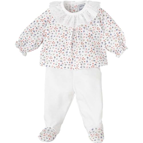 BABIDU Uni Baby Conjunto para Bebé Niña Primavera-Verano Con Camiseta de Manga Larga Y Cuello Volante Set, Einfarbig, 6 Meses BABIDU Uni Baby Conjunto para Bebé Niña Primavera-Verano Con Camiseta de Manga Larga Y Cuello Volante Set, Einfarbig, 6 Meses von BABIDU