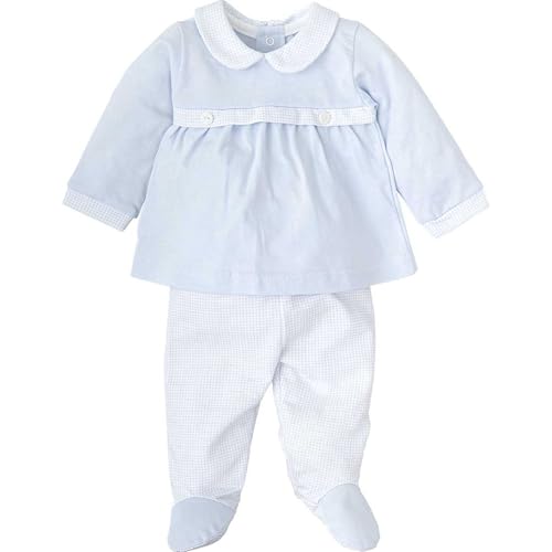 BABIDU Uni Baby Conjunto para Bebé Niño Con Camiseta de Manga Larga Y Polaina A Cuadros Vichy Set, Himmelblau, 6 Meses BABIDU Uni Baby Conjunto para Bebé Niño Con Camiseta de Manga Larga Y Polaina A Cuadros Vichy Set, Himmelblau, 6 Meses von BABIDU