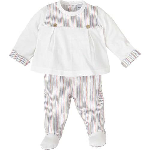 BABIDU Uni Baby Conjunto para Bebé Niño Primavera-Verano Con Camiseta de Manga Larga Y Polaina A Rayas Set, Einfarbig, 0-3 Monate BABIDU Uni Baby Conjunto para Bebé Niño Primavera-Verano Con Camiseta de Manga Larga Y Polaina A Rayas Set, Einfarbig, 0-3 Monate von BABIDU