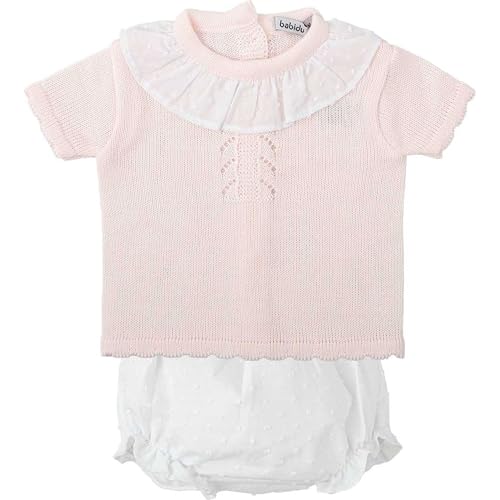 BABIDU Uni Baby Conjunto para Bebé Y Niña Ranita Estampada Cuadro Vichy Y Camiseta de Manga Corta Con Cuello Volante Set, Rosa, 3 Meses BABIDU Uni Baby Conjunto para Bebé Y Niña Ranita Estampada Cuadro Vichy Y Camiseta de Manga Corta Con Cuello Volante Set, Rosa, 3 Meses von BABIDU