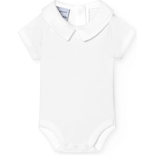 BABIDU Unisex Baby 1184 Zugeschnitten, Weiß, 0 Monate von BABIDU