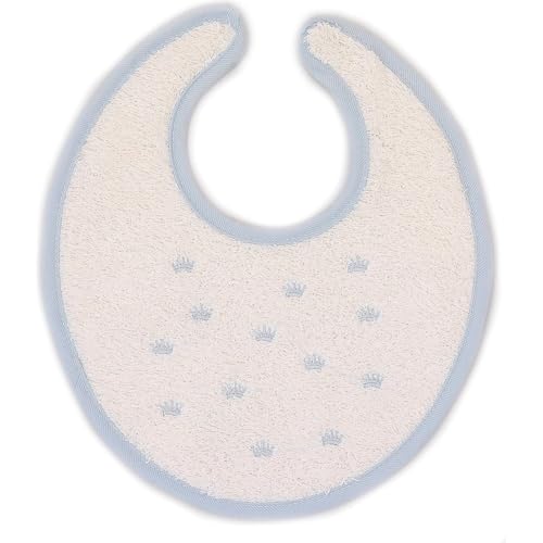 BABIDU Unisex Baby 614 Babylätzchen, Himmelblau, Runden BABIDU Unisex Baby 614 Babylätzchen, Himmelblau, Runden von BABIDU