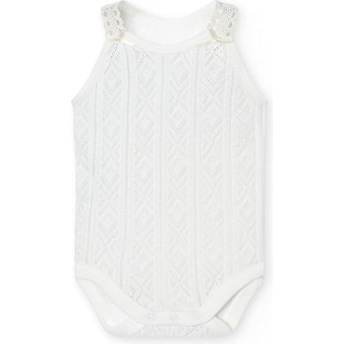 BABIDU Unisex Baby Baby-Body-1012 Zugeschnitten, Beige, 24 Monate von BABIDU