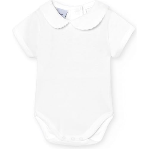 BABIDU Unisex Baby Baby-Body-1181 Body, Weiß, 3-6 Monate von BABIDU