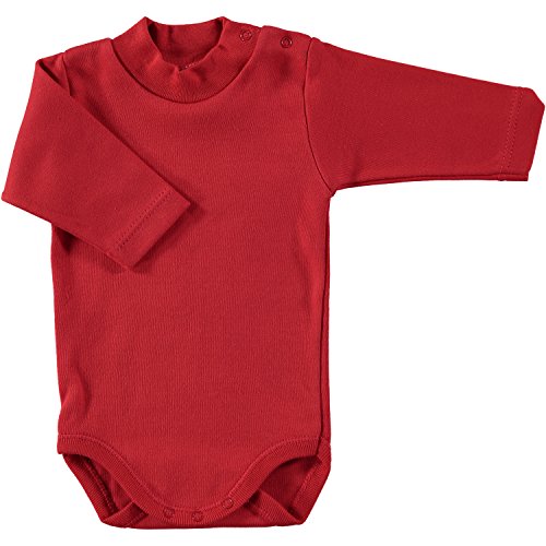 BABIDU Unisex Baby Body C.Cisne, Rot, 3 Monate von BABIDU