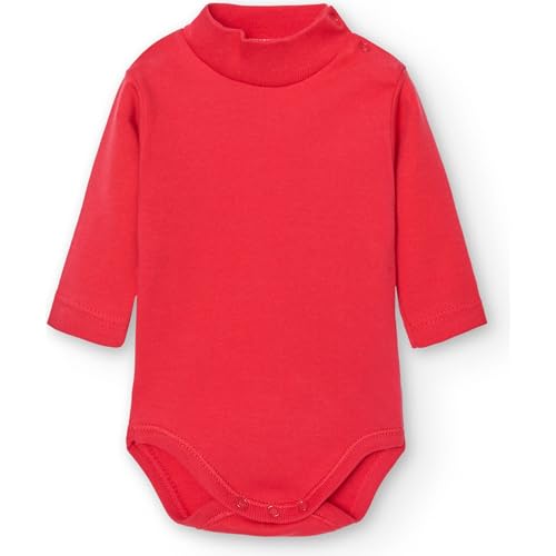 BABIDU Unisex Baby Body C.Cisne, Rot, 3 Monate von BABIDU
